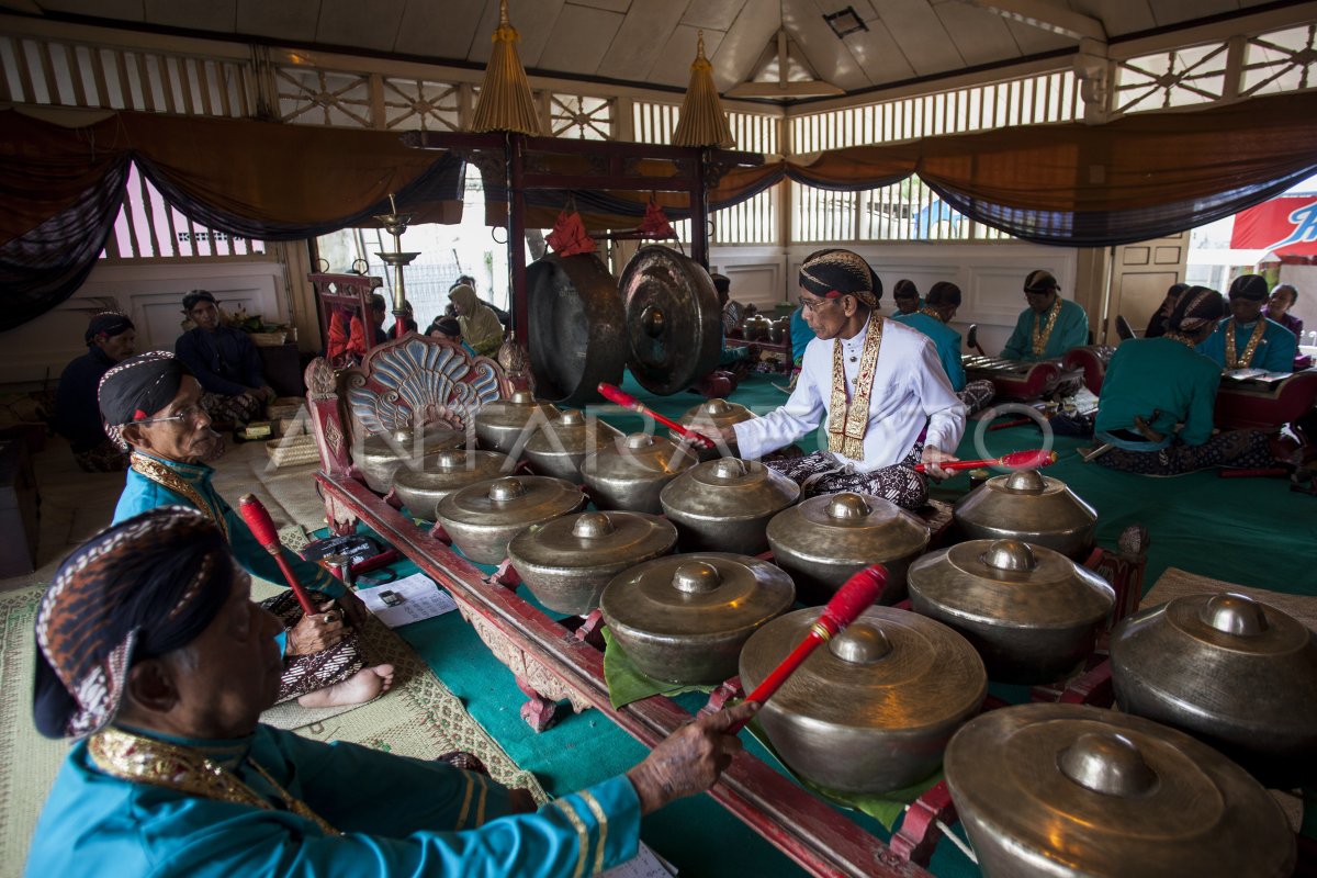 Gamelan Sekaten Yogyakarta Antara Foto