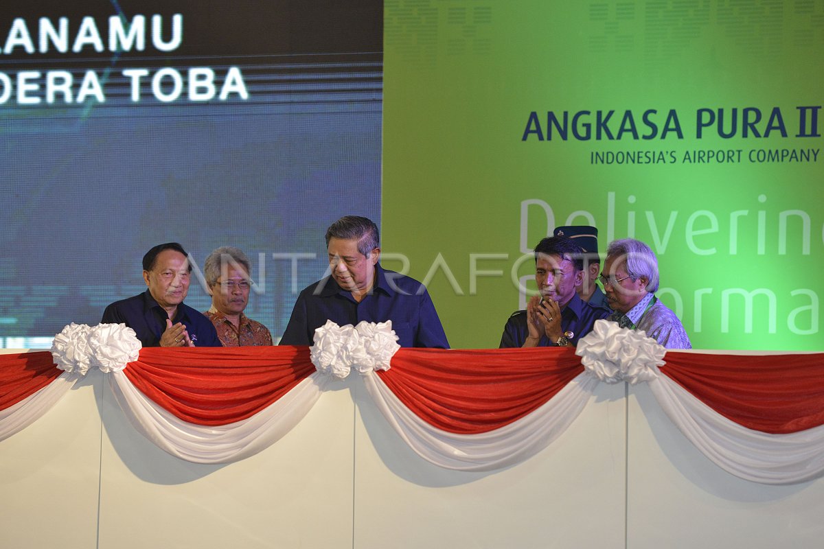 PERESMIAN BANDARA KUALANAMU | ANTARA Foto