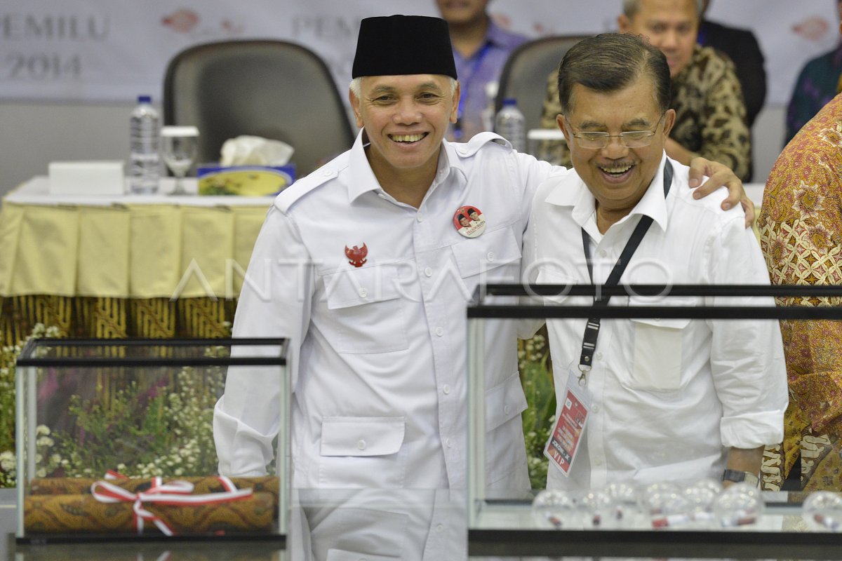 Nomor Urut Pasangan Capres Dan Cawapres Antara Foto