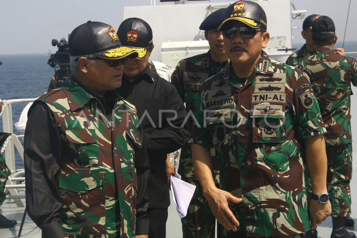 LATIHAN GABUNGAN | ANTARA Foto