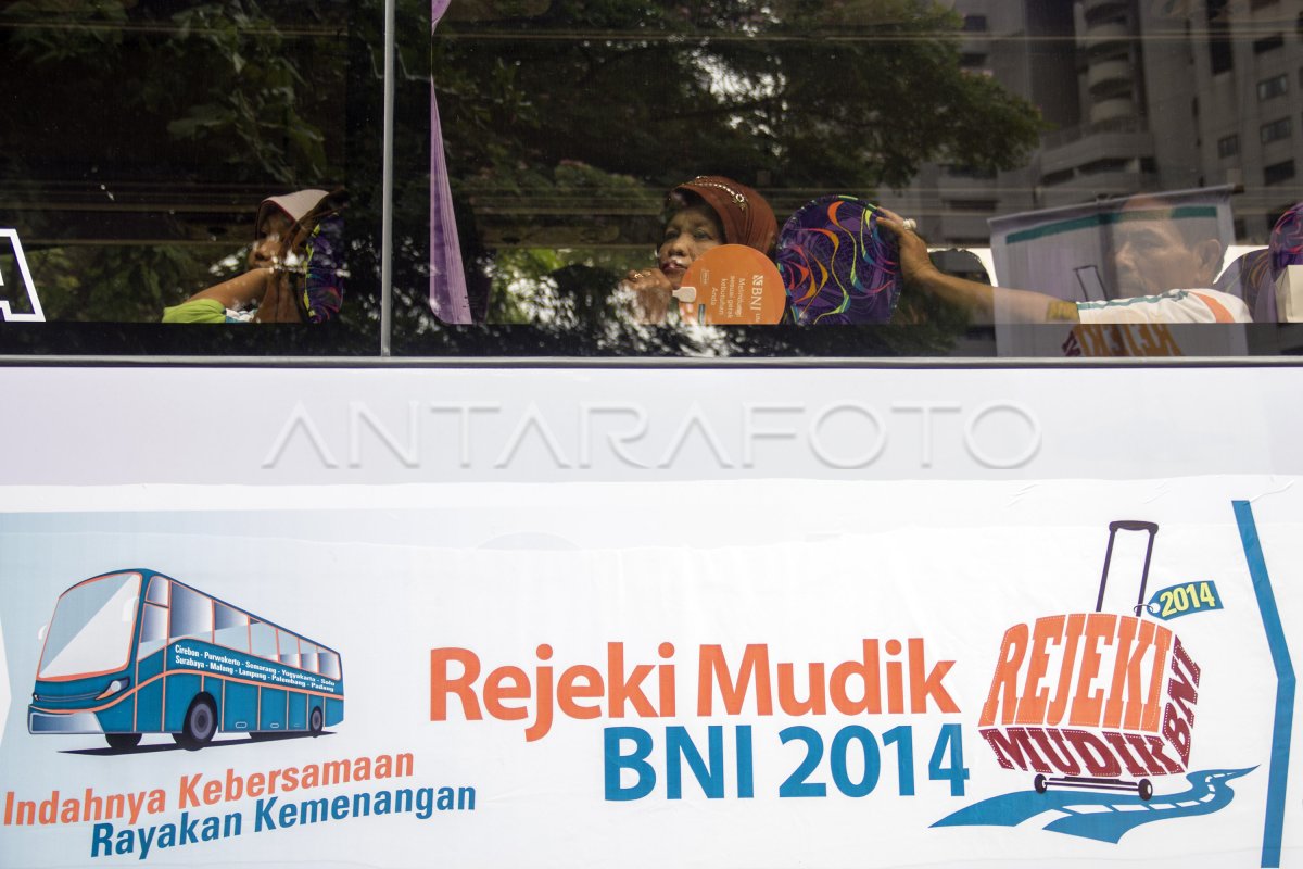 MUDIK GRATIS BNI ANTARA Foto MUDIK GRATIS BNI ANTARA Foto