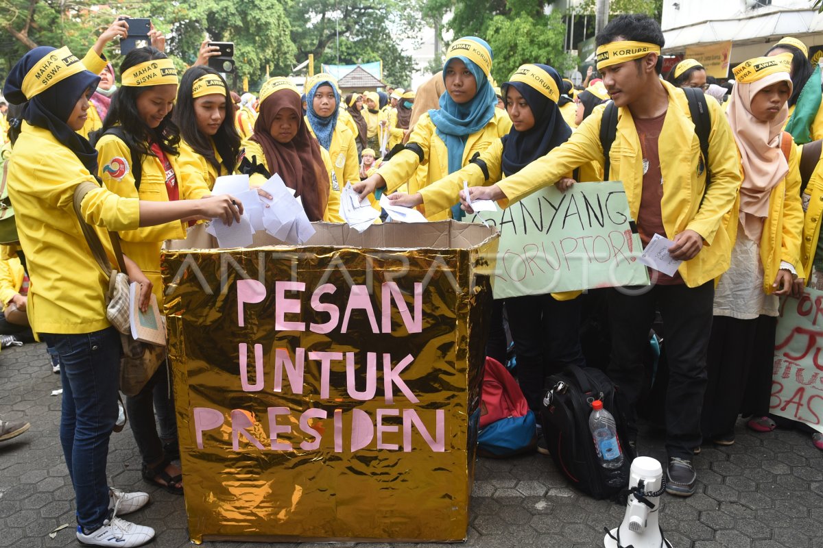 GERAKAN ANTI KORUPSI | ANTARA Foto