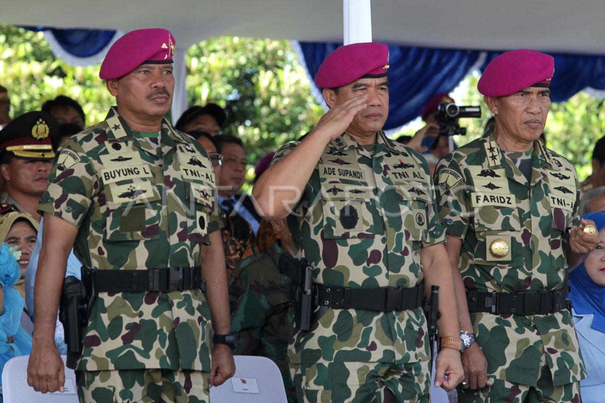 Sertijab Komandan Korps Marinir Antara Foto