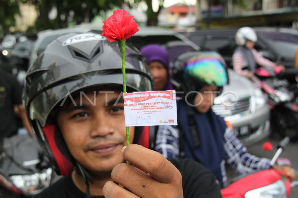 INTERNATIONAL NURSES DAY | ANTARA Foto