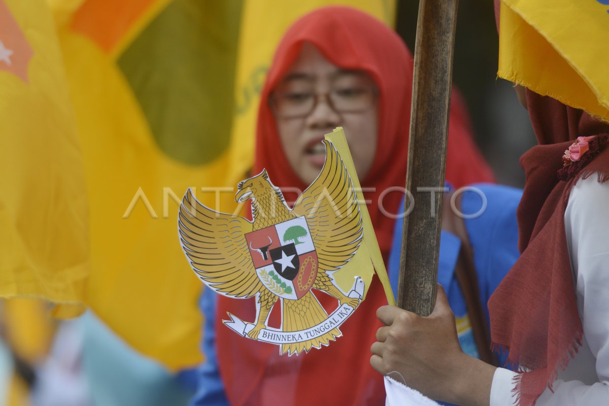 Peringatan Hari Lahir Pancasila Antara Foto 