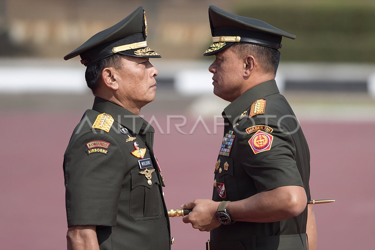 SERTIJAB PANGLIMA TNI | ANTARA Foto