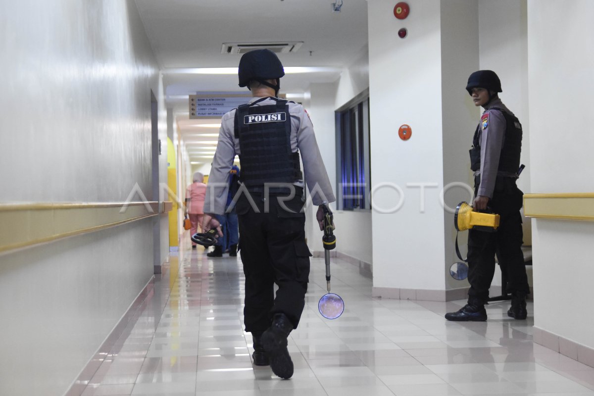 TEROR BOM DI RUMAH SAKIT | ANTARA Foto