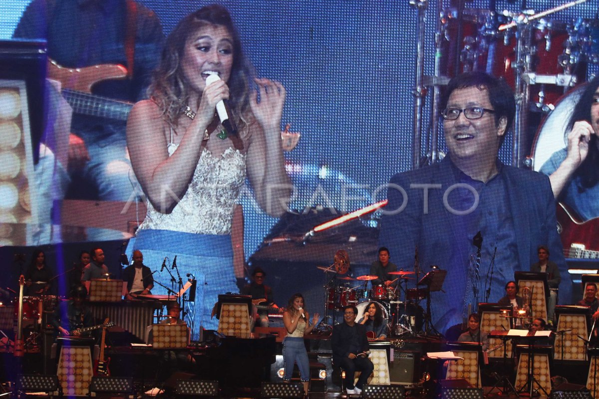 KONSER AGNES MONICA | ANTARA Foto