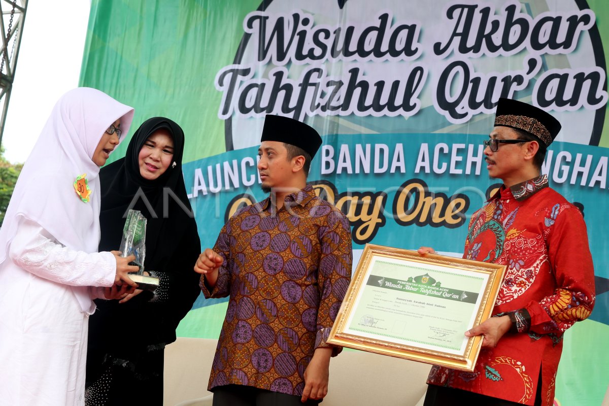 Wisuda Akbar Tahfizul Quran Antara Foto