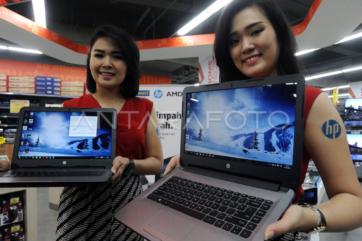 NOTEBOOK PERTAMA WINDOWS 10 ANTARA Foto