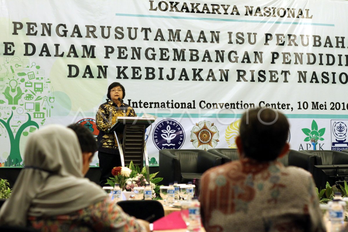 LOKAKARYA NASIONAL ISU PERUBAHAN IKLIM | ANTARA Foto