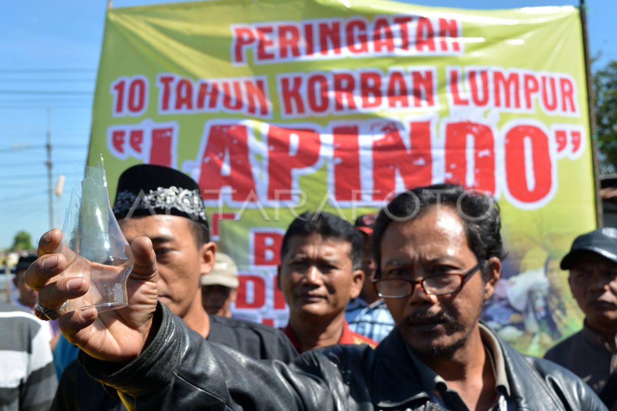 PERINGATAN 10 TAHUN LUMPUR LAPINDO | ANTARA Foto