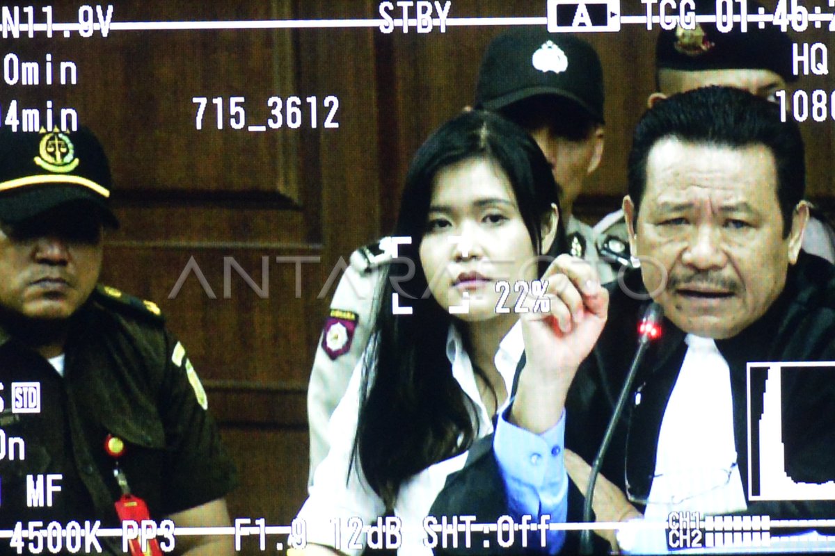 SIDANG LANJUTAN JESSICA WONGSO | ANTARA Foto