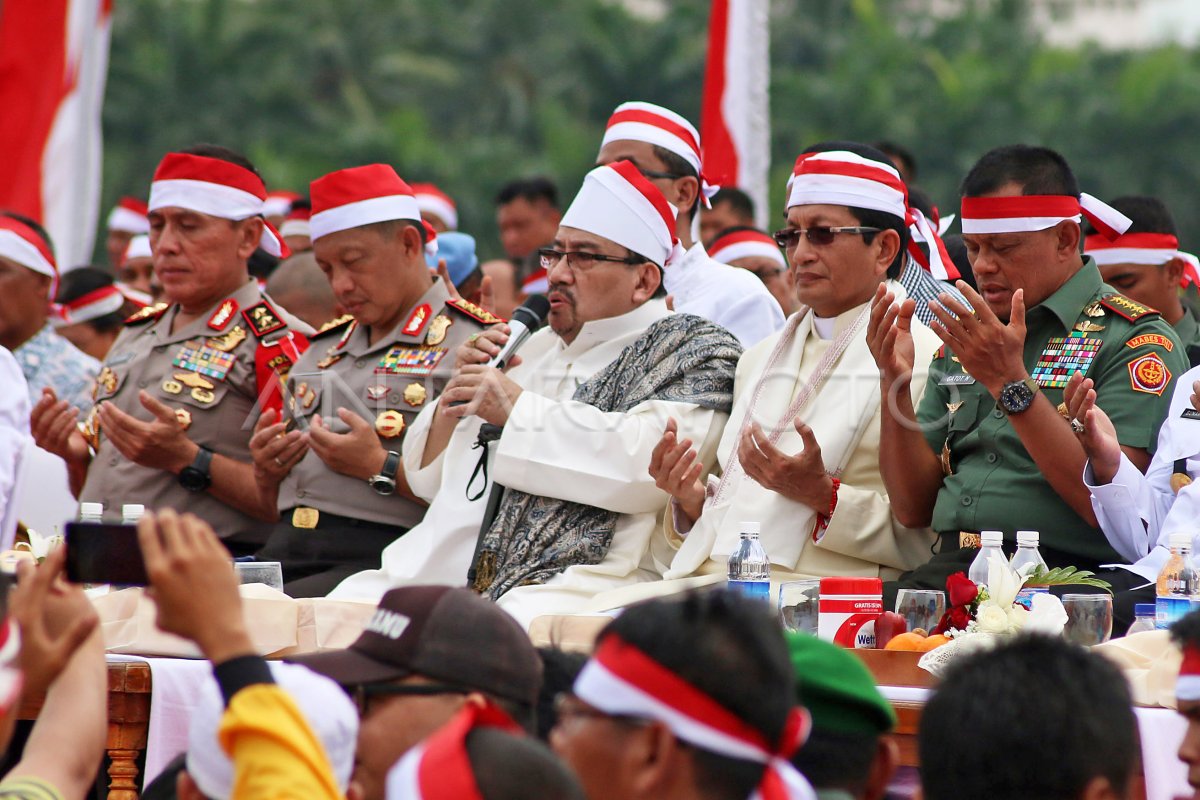 Apel Nasional Nusantara Bersatu Antara Foto