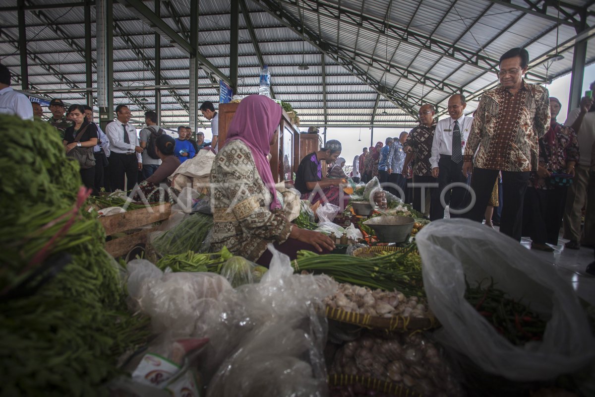 PERESMIAN PASAR TRADISIONAL BANTUL | ANTARA Foto