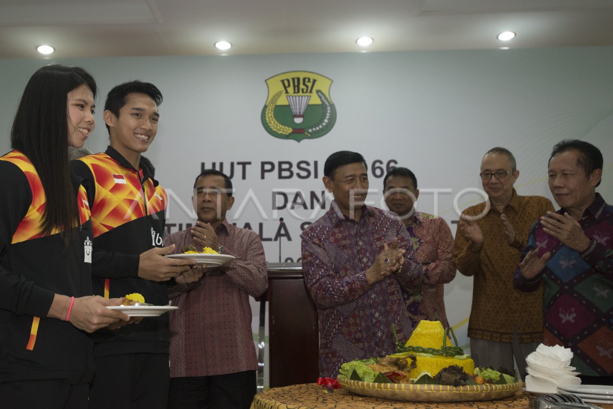 Pelepasan Atlet Piala Sudirman Antara Foto