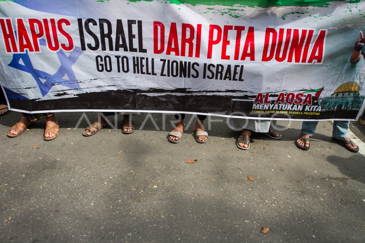 AKSI SOLIDARITAS PALESTINA | ANTARA Foto