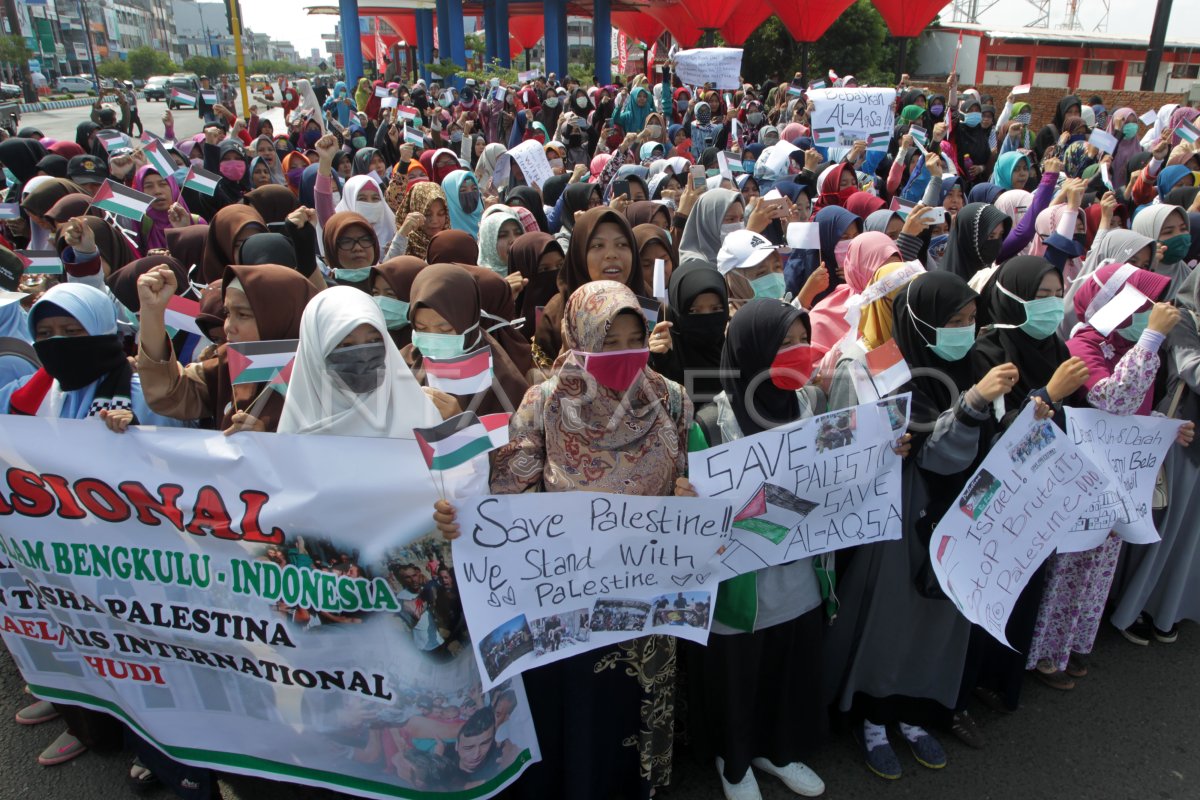 AKSI SOLIDARITAS UNTUK PALESTINA | ANTARA Foto