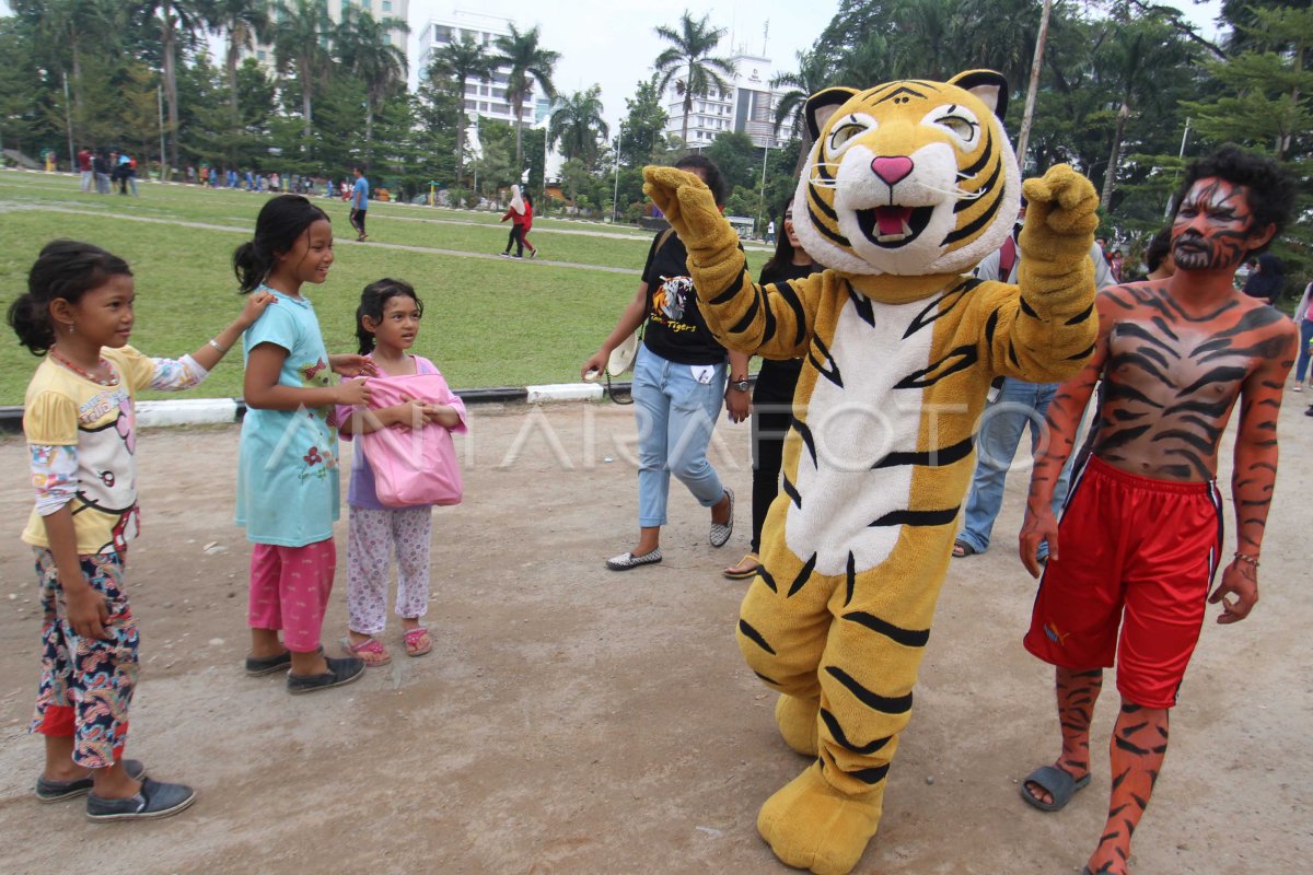 KAMPANYE PENYELAMATAN HARIMAU SUMATERA ANTARA Foto