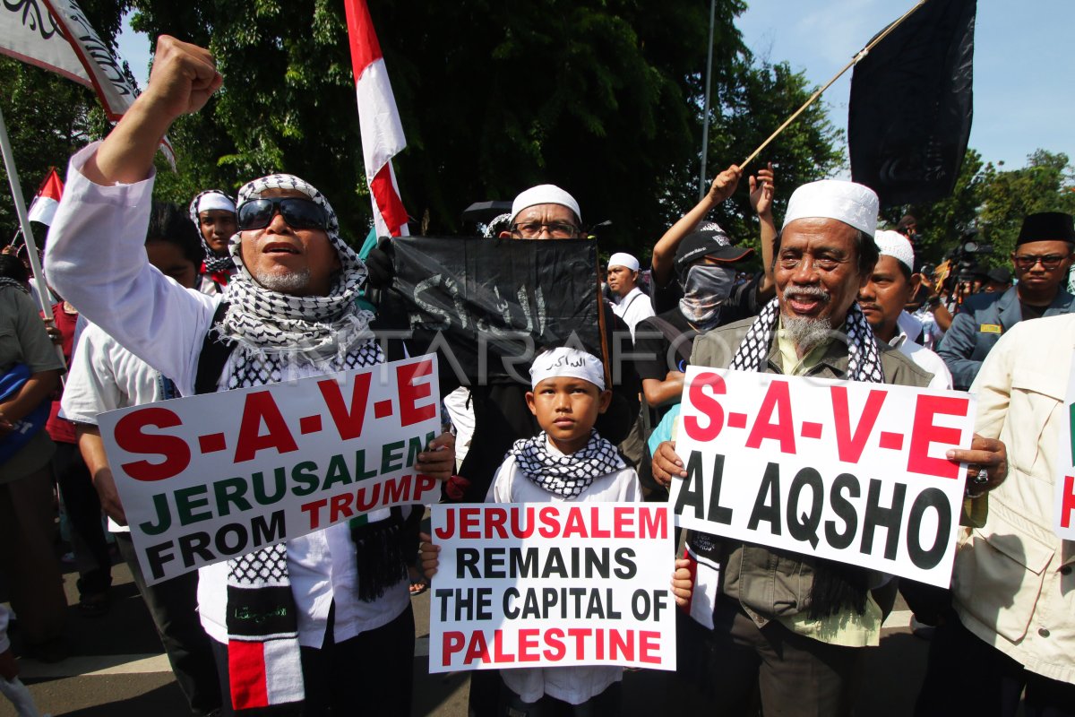 AKSI SOLIDARITAS UNTUK PALESTINA | ANTARA Foto