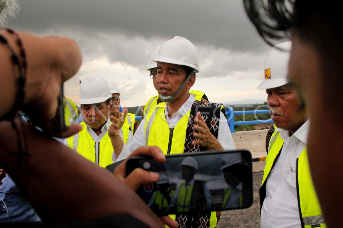 Jokowi Resmikan Tiga Proyek Strategis Nasional Antara Foto