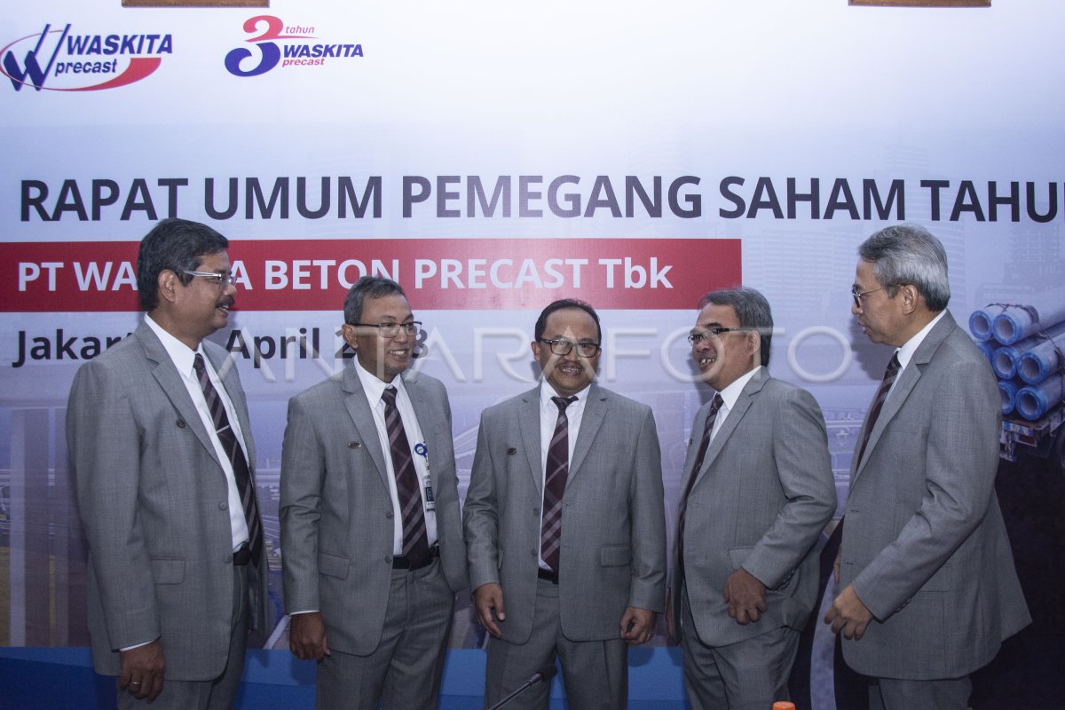 Rups Tahunan Waskita Beton Precast Antara Foto