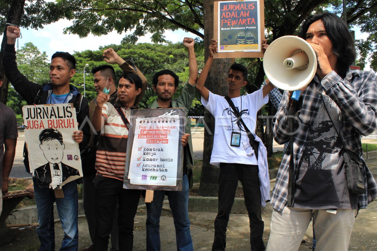 HARI KEBEBASAN PERS SEDUNIA ANTARA Foto