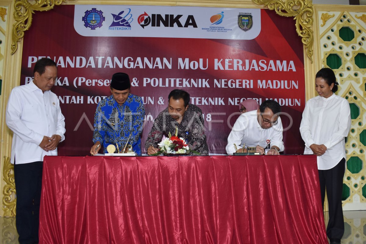 Penandatanganan Mou Inka Politeknik Antara Foto