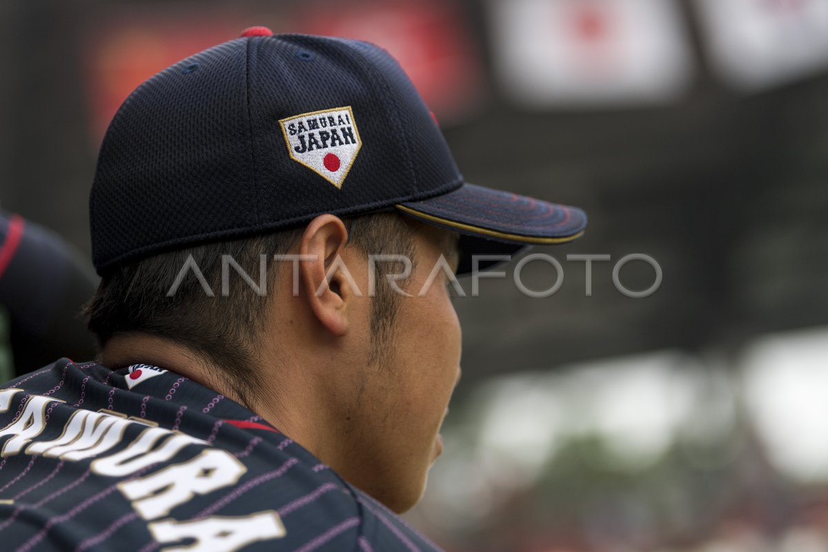 BASEBALL - THAILAND VS JEPANG | ANTARA Foto