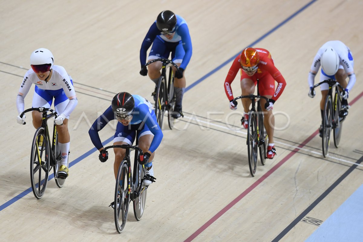 Final Balap Sepeda Track Keirin Putri Antara Foto 1540