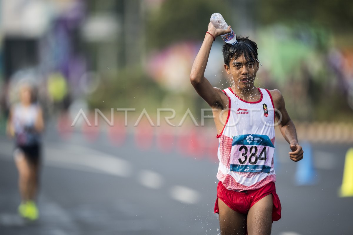 Atletik Jalan Cepat 20 Km Putra Antara Foto