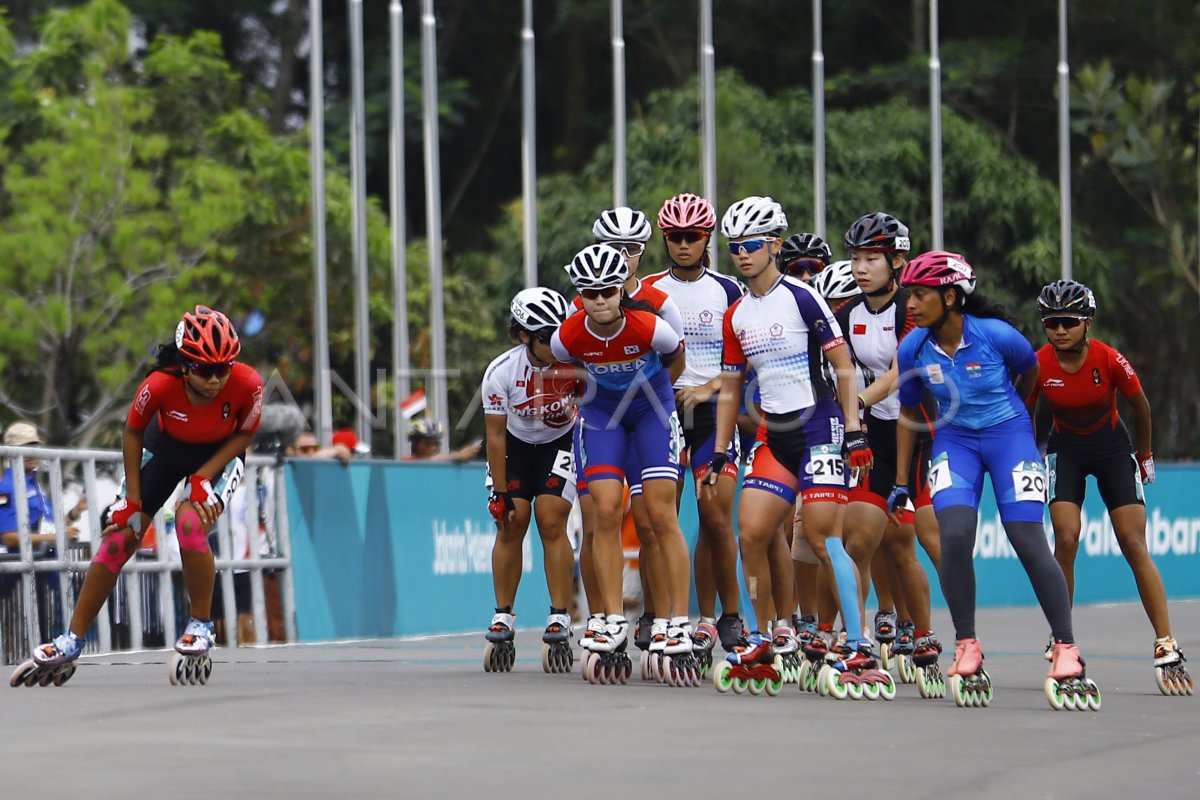 FINAL ROLLER SPOTS PUTRI 20 KM | ANTARA Foto