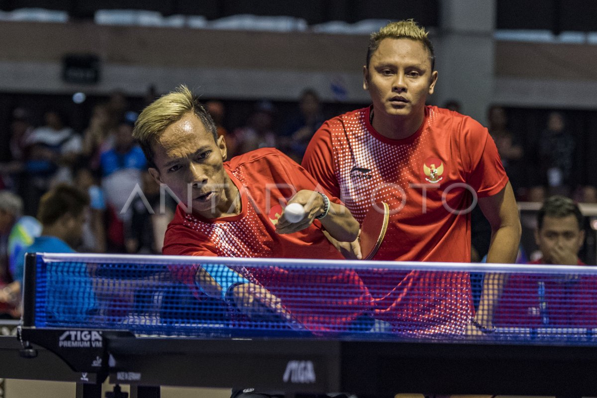 FINAL PARA TENIS MEJA ASIAN PARA GAMES ANTARA Foto