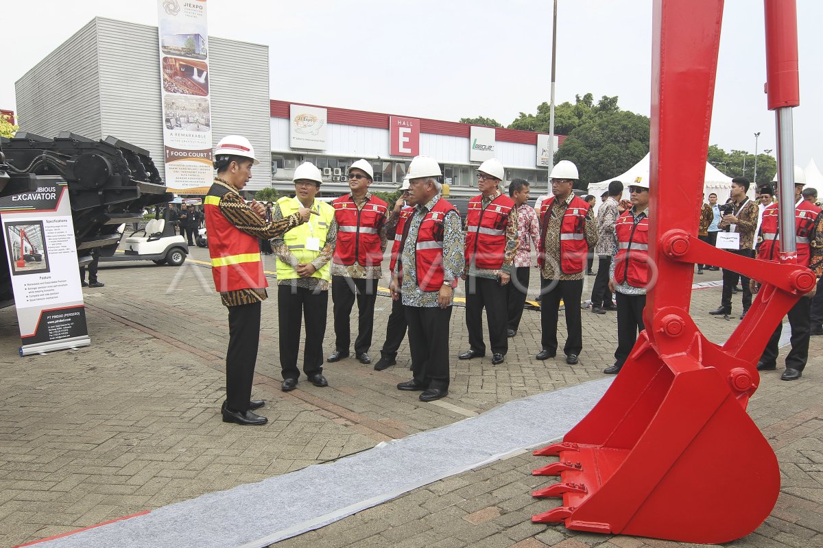 PRESIDEN BUKA INDONESIA INFRASTRUCTURE WEEK 2018 | ANTARA Foto