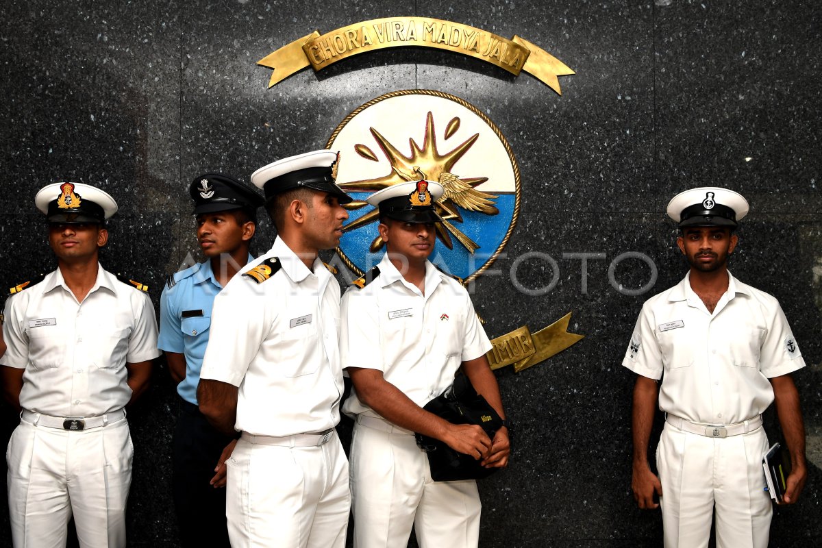 Pembukaan Latihan Bersama Tni Al Dan India Navy Antara Foto