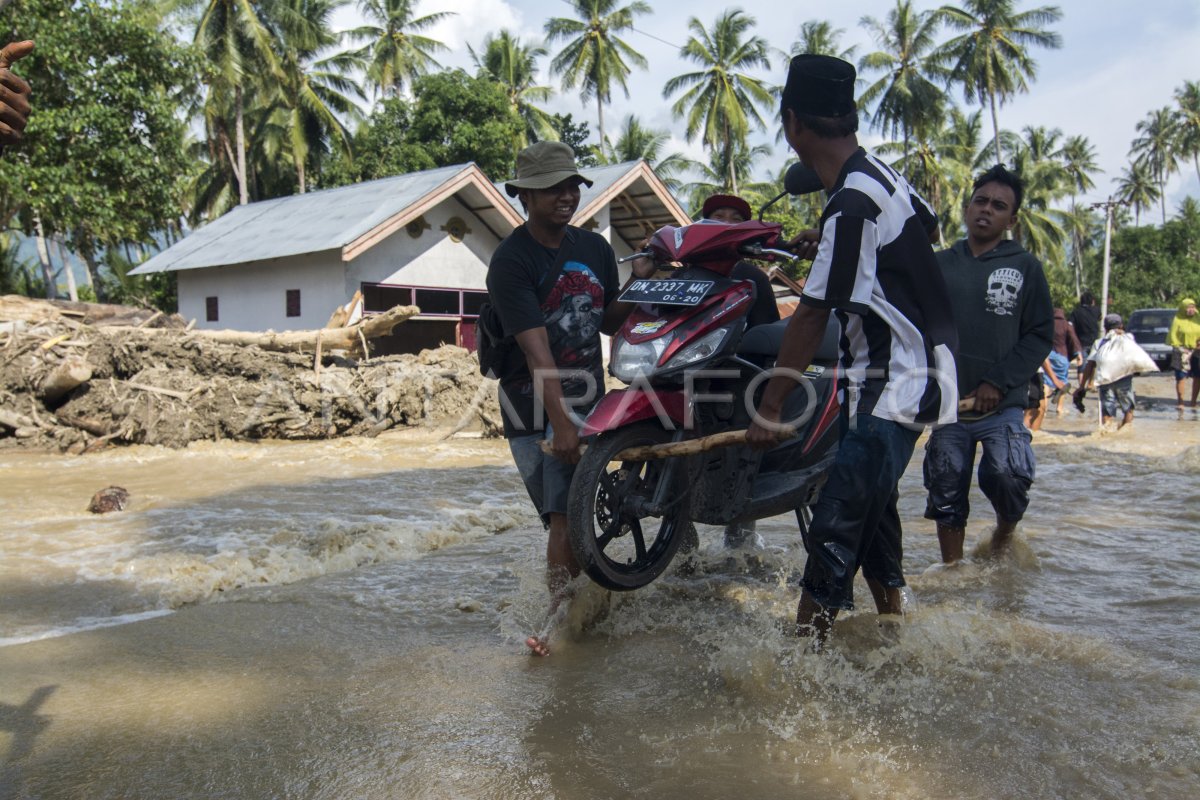 Dampak Banjir Bandang Di Sigi Antara Foto 7623