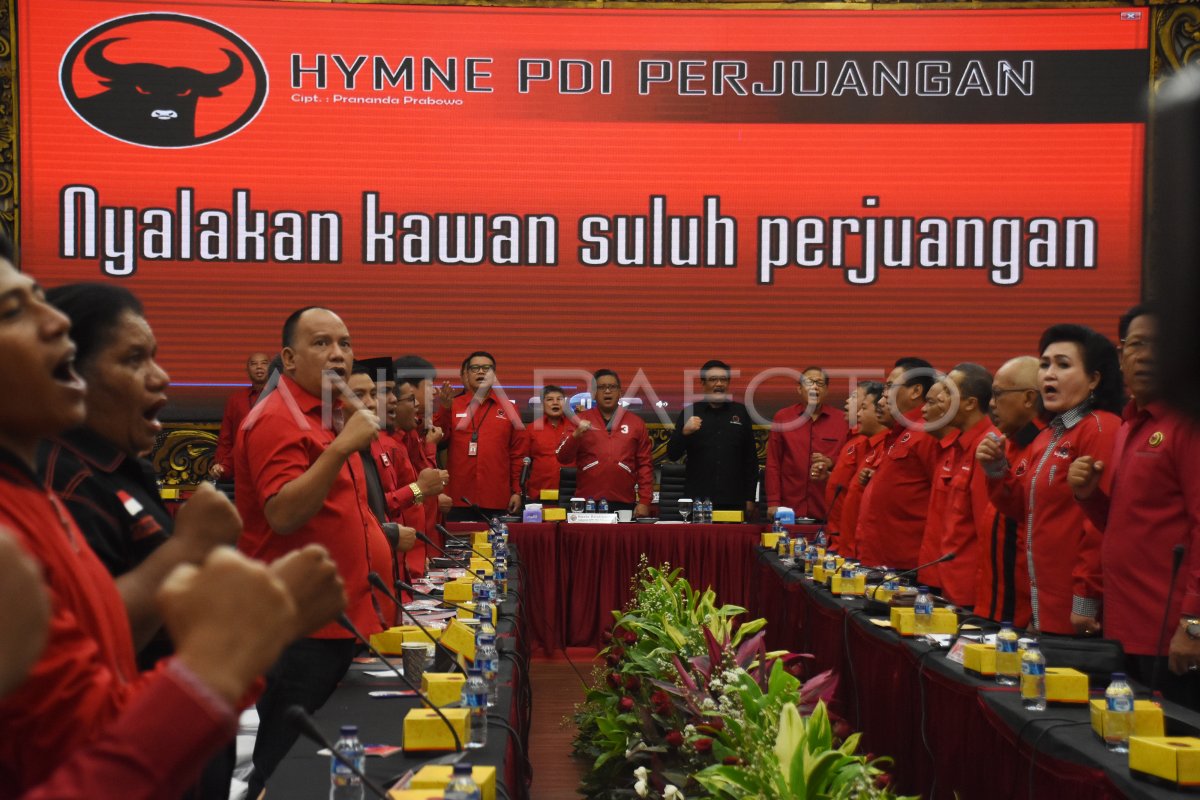 Rakornas Pemenangan Pemilu Pdi Perjuangan Antara Foto 1154