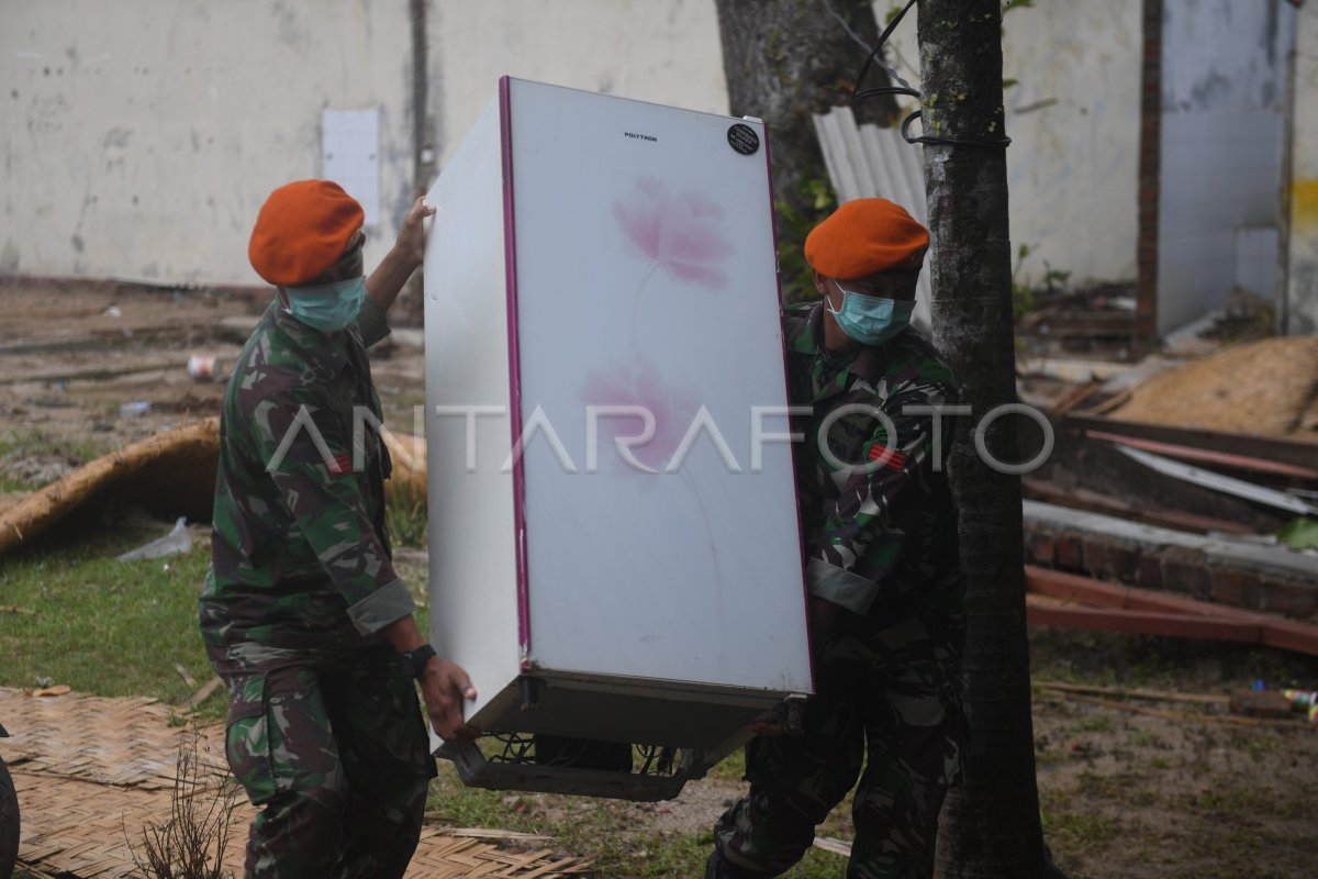 Masa Tanggap Darurat Tsunami Selat Sunda Antara Foto 