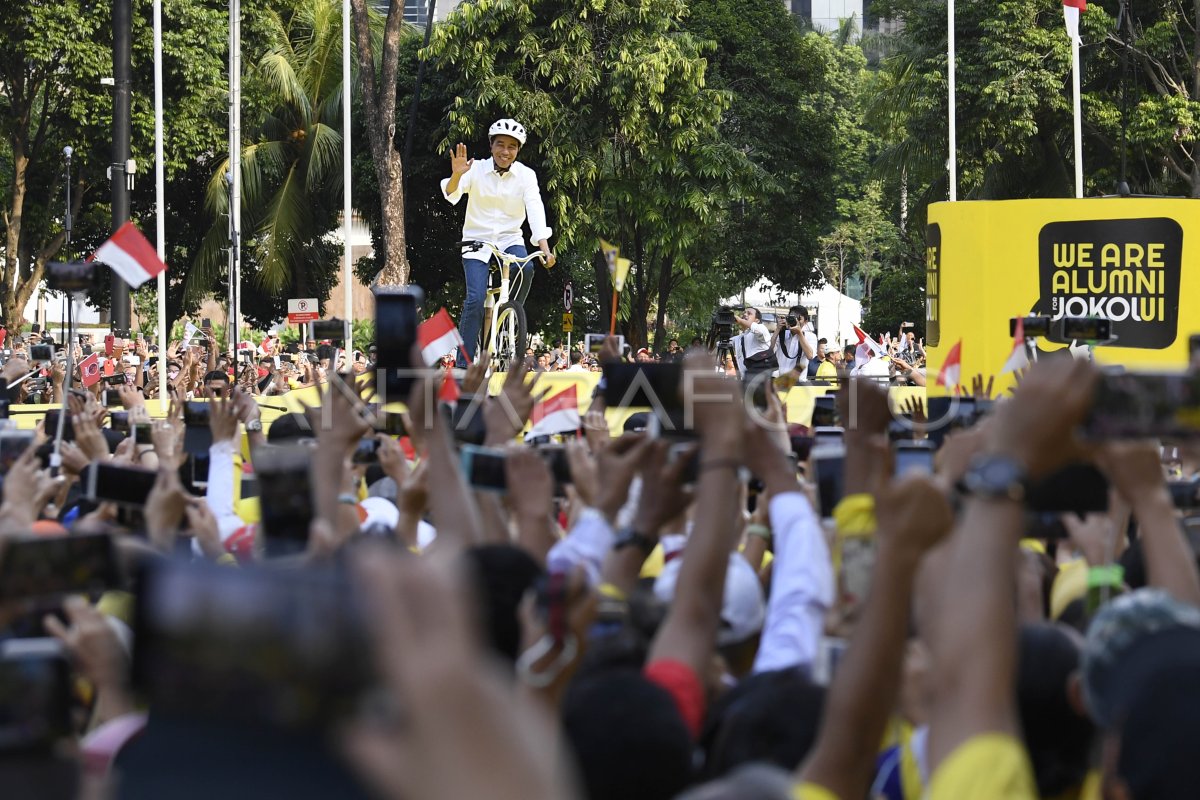 JOKOWI HADIRI DEKLARASI DUKUNGAN | ANTARA Foto