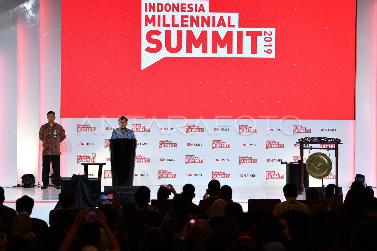 INDONESIA MILLENNIAL SUMMIT | ANTARA Foto