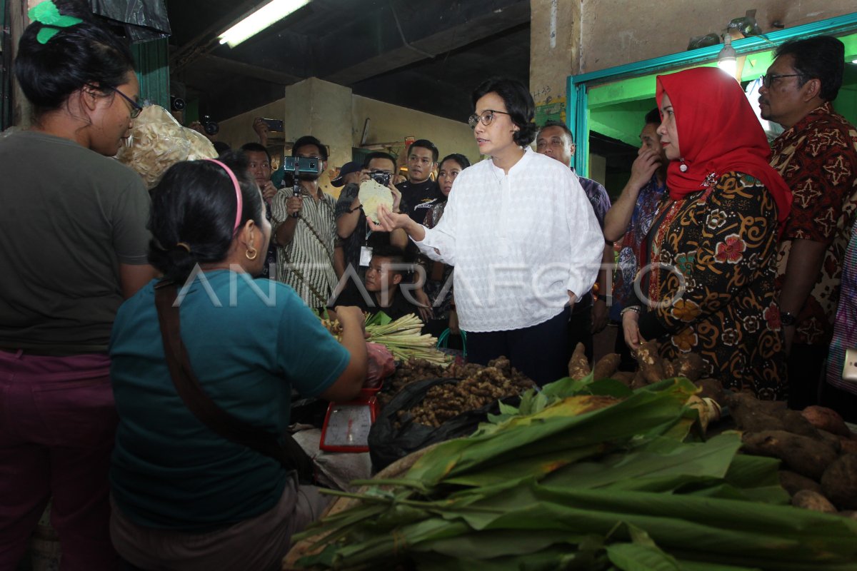 KUNJUNGAN KERJA MENTERI KEUANGAN | ANTARA Foto