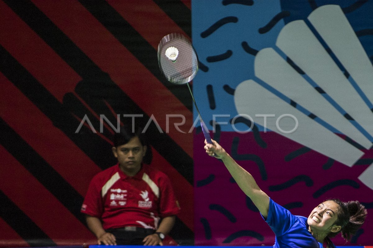 SEMI FINAL DJARUM SUPERLIGA BADMINTON | ANTARA Foto