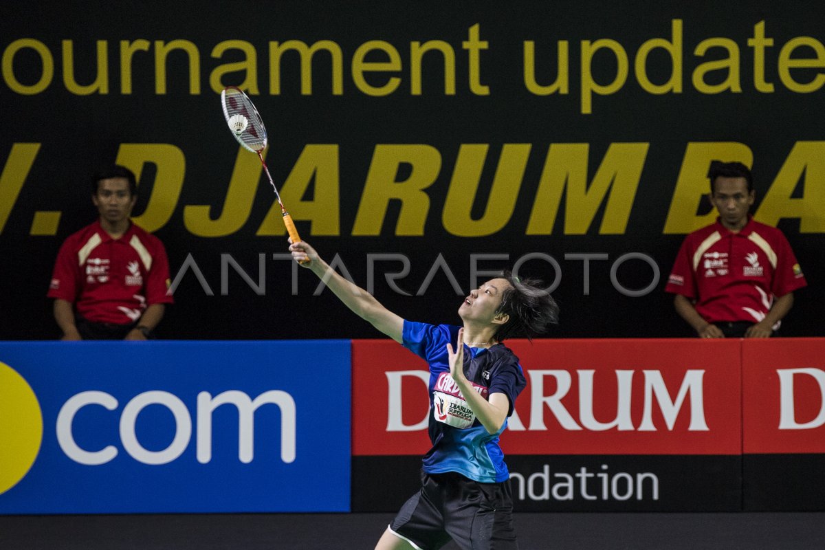 FINAL TUNGGAL PUTRI DJARUM SUPERLIGA BADMINTON 2019 | ANTARA Foto