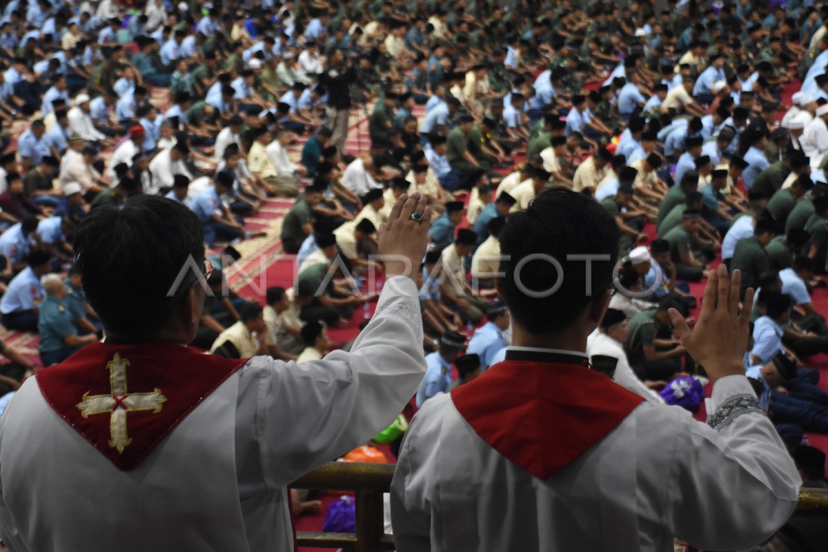 Doa Lintas Agama Untuk Pemilu Damai Antara Foto 3909