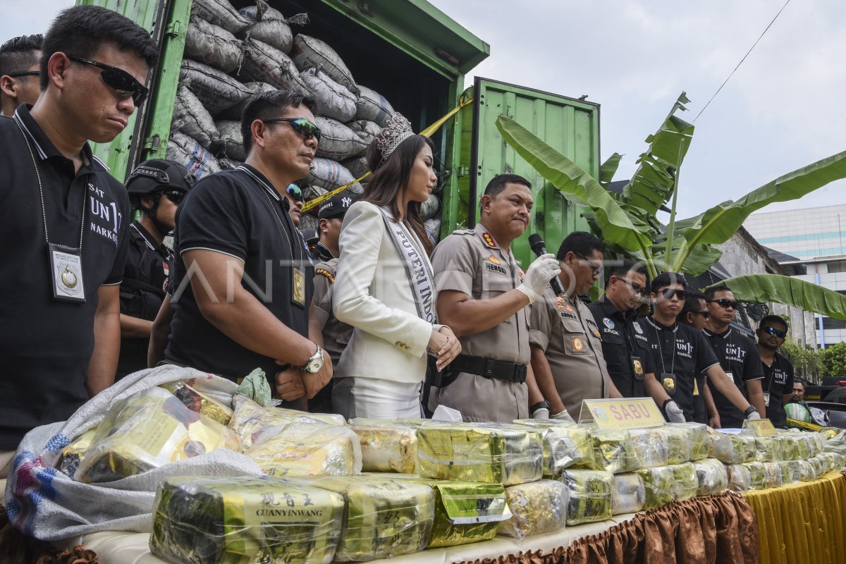 JARINGAN NARKOBA INTERNASIONAL | ANTARA Foto