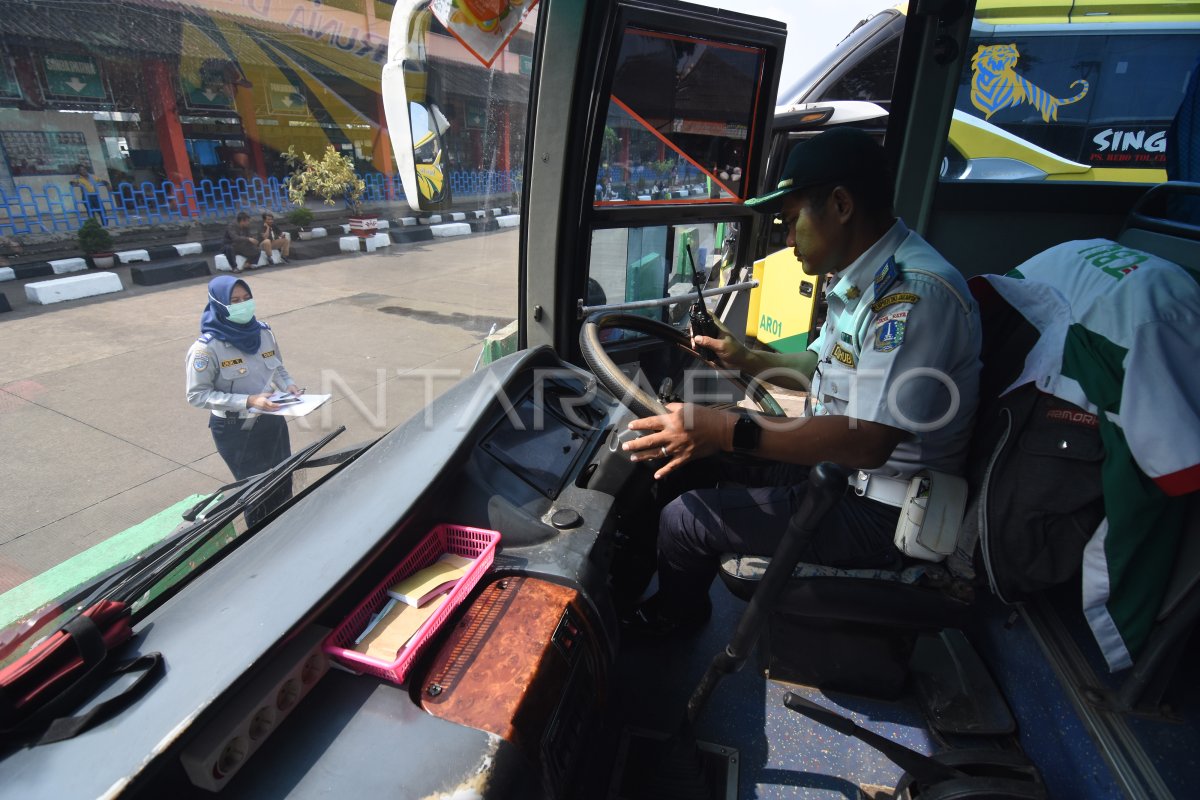 Uji Kelayakan Angkutan Lebaran Antara Foto