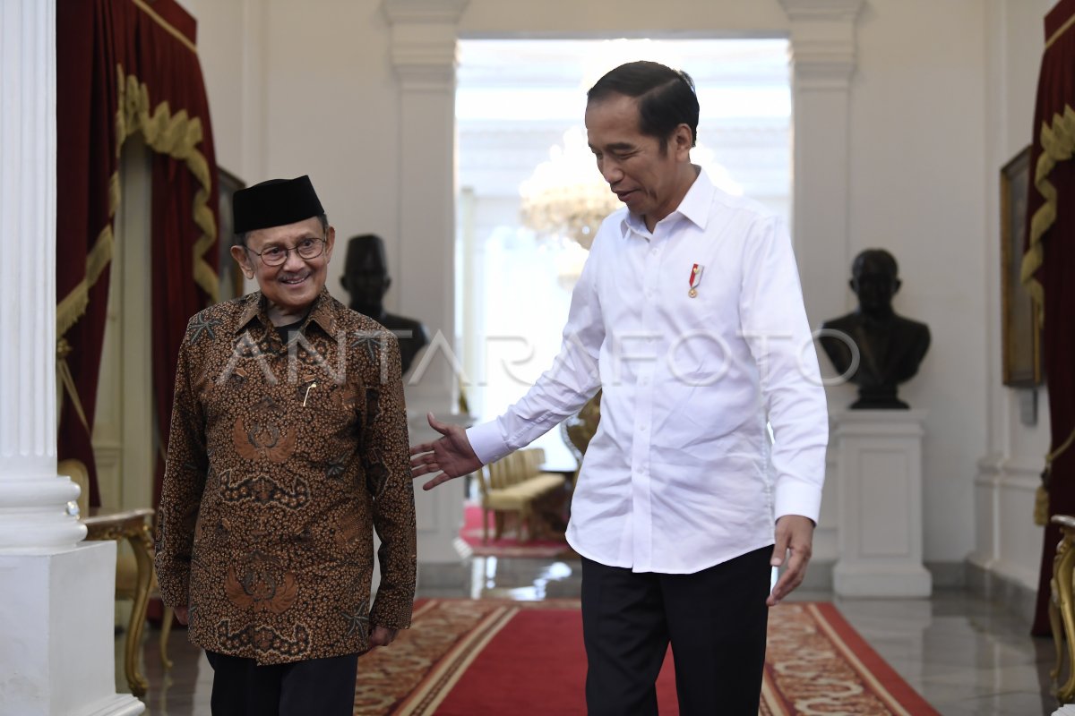 PRESIDEN BERTEMU BJ HABIBIE | ANTARA Foto