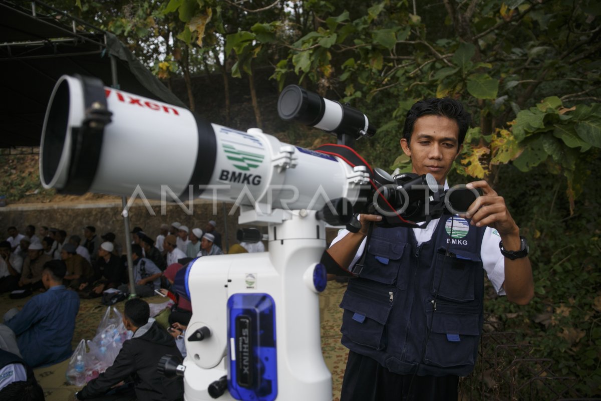 Pemantauan Hilal Yogyakarta Antara Foto