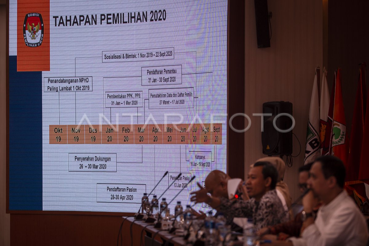 UJI PUBLIK RANCANGAN PKPU PILKADA 2020 | ANTARA Foto