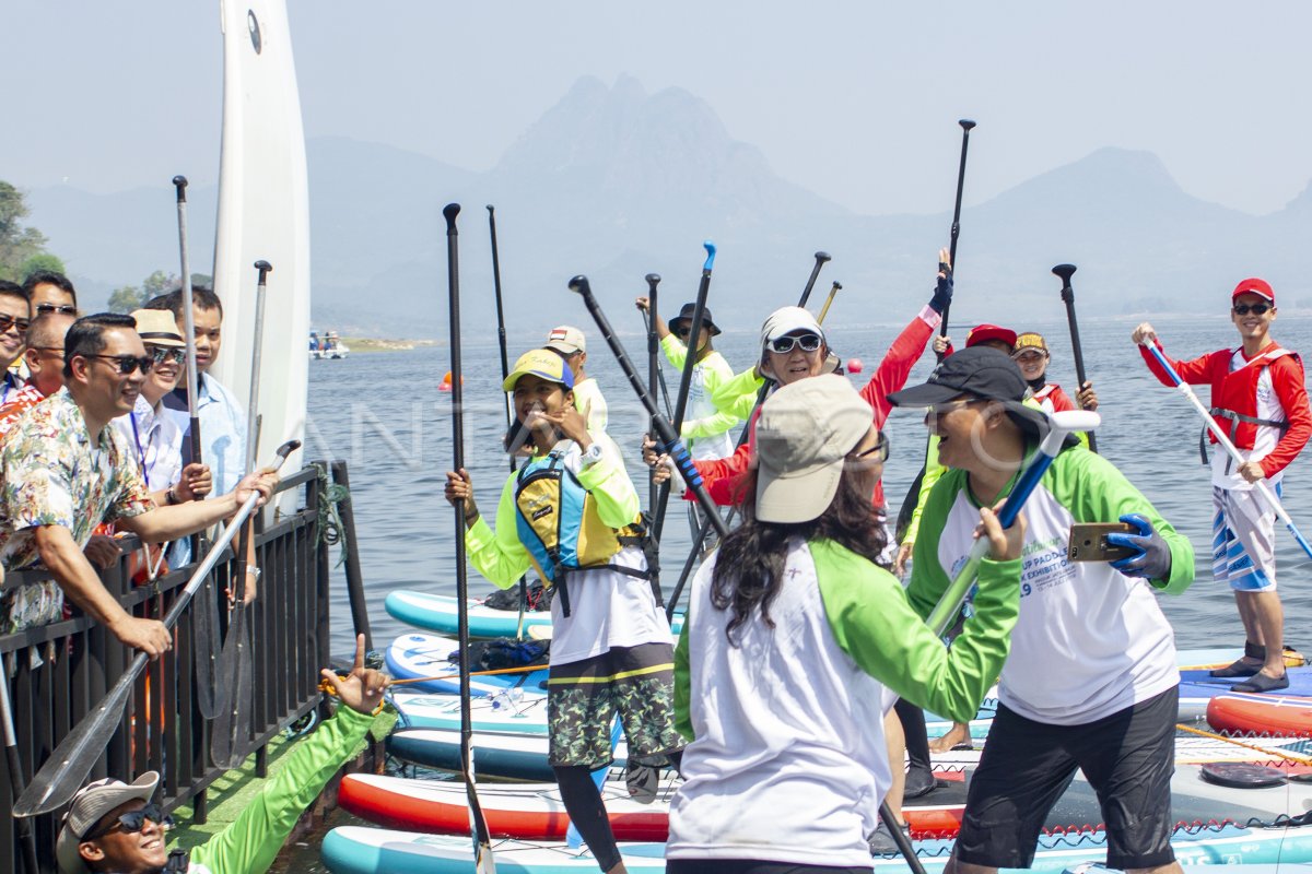JATILUHUR STAND UP PADDLE AND KAYAK EXHIBITION ANTARA Foto